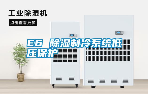 E6 除濕制冷系統(tǒng)低壓保護(hù)