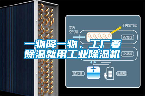 一物降一物，工廠要除濕就用工業除濕機