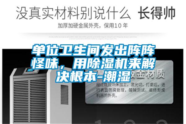 單位衛生間發出陣陣怪味，用除濕機來解決根本-潮濕