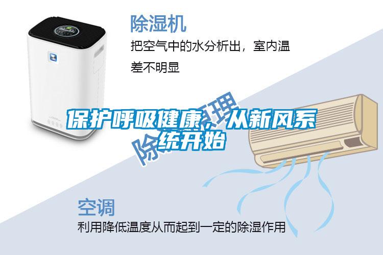 保護呼吸健康，從新風系統開始