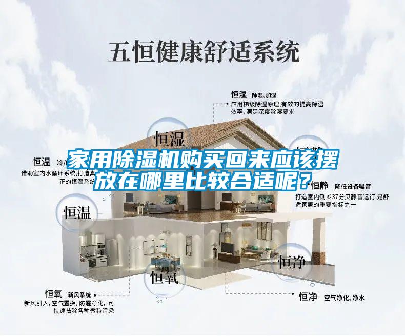家用除濕機(jī)購(gòu)買(mǎi)回來(lái)應(yīng)該擺放在哪里比較合適呢？