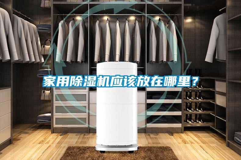 家用除濕機應該放在哪里？
