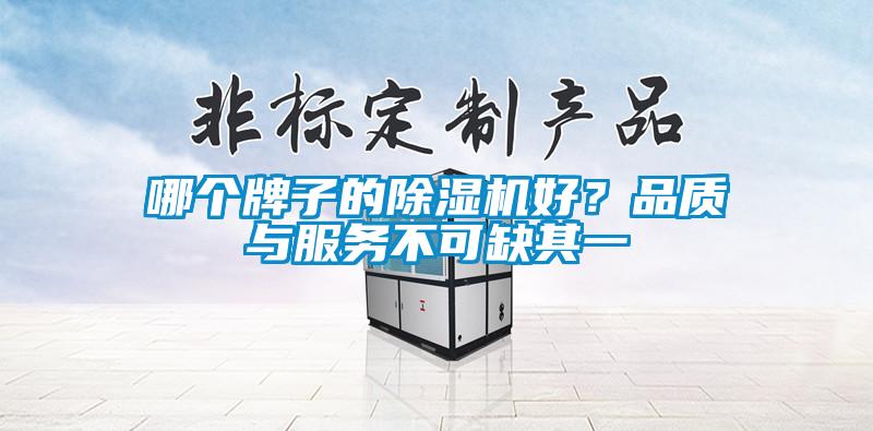 哪個牌子的除濕機好？品質與服務不可缺其一
