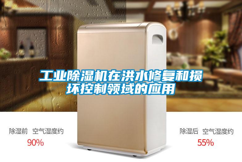 工業除濕機在洪水修復和損壞控制領域的應用