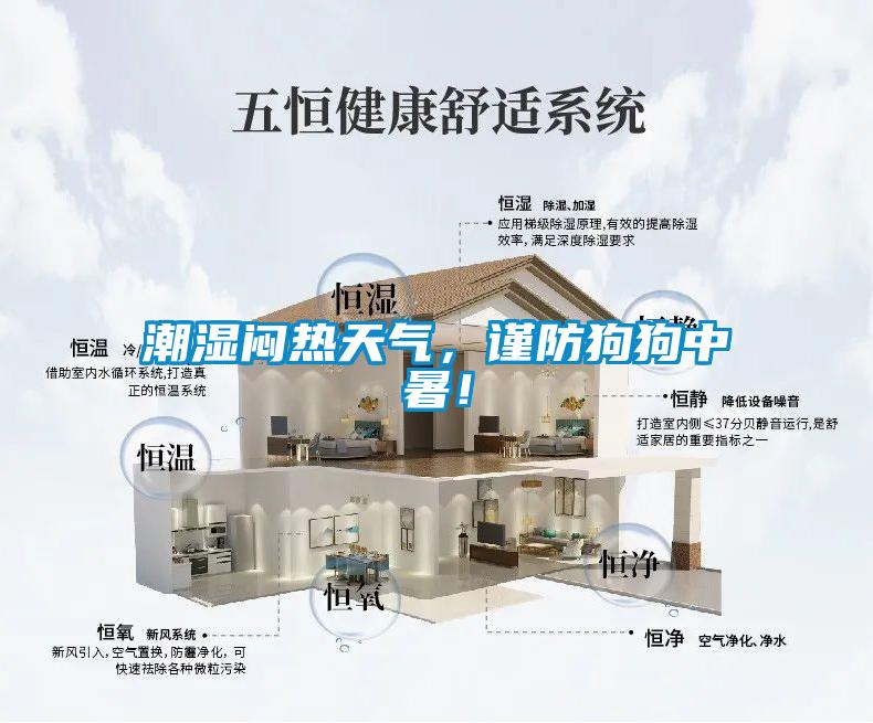 潮濕悶熱天氣，謹防狗狗中暑！