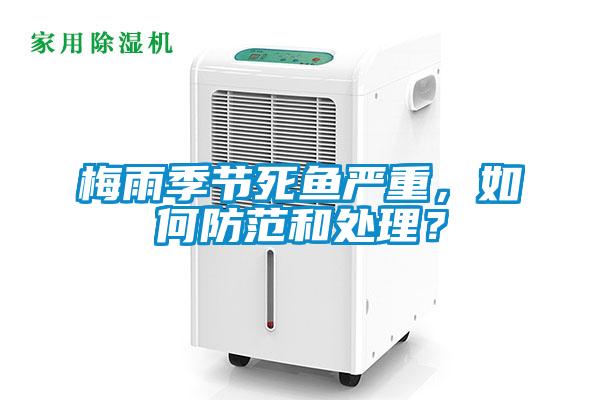 梅雨季節死魚嚴重，如何防范和處理？