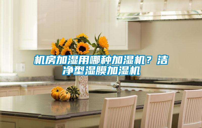 機房加濕用哪種加濕機？潔凈型濕膜加濕機