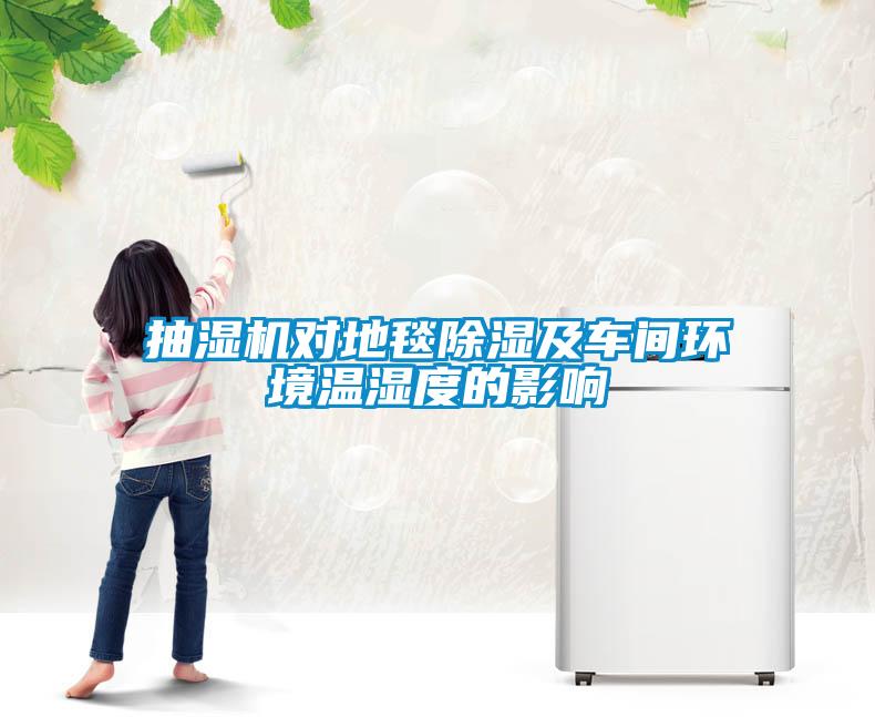 抽濕機(jī)對地毯除濕及車間環(huán)境溫濕度的影響
