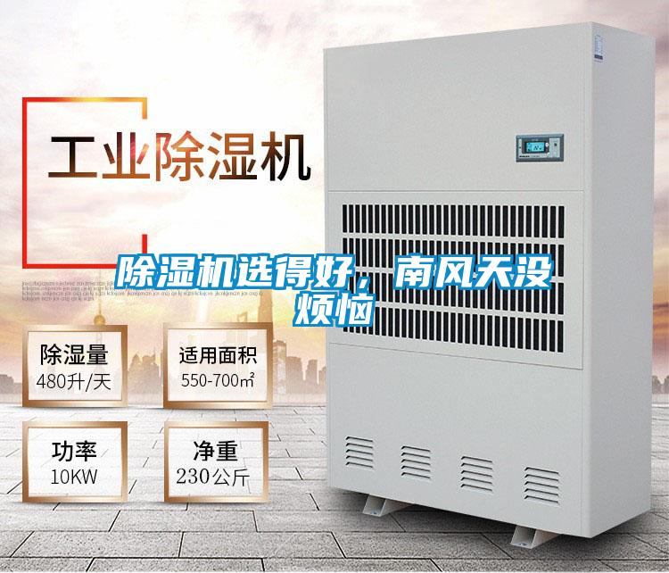 除濕機選得好，南風天沒煩惱
