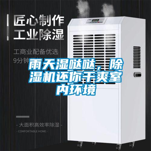 雨天濕噠噠,除濕機(jī)還你干爽室內(nèi)環(huán)境