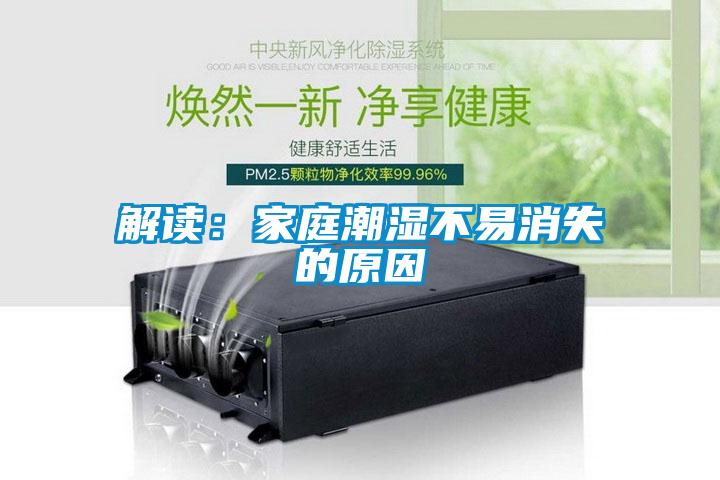 解讀:家庭潮濕不易消失的原因