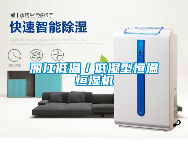 麗江低溫/低濕型恒溫恒濕機