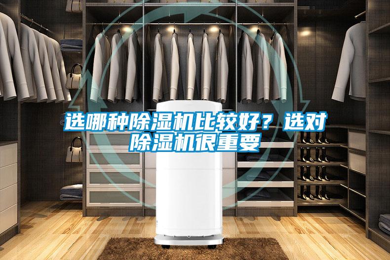 選哪種除濕機比較好？選對除濕機很重要