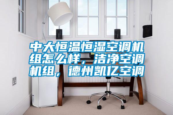 中大恒溫恒濕空調(diào)機(jī)組怎么樣，潔凈空調(diào)機(jī)組，德州凱億空調(diào)