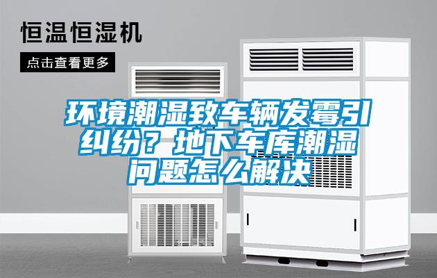 環境潮濕致車輛發霉引糾紛?地下車庫潮濕問題怎么解決