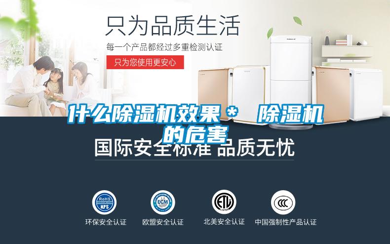 什么除濕機效果* 除濕機的危害