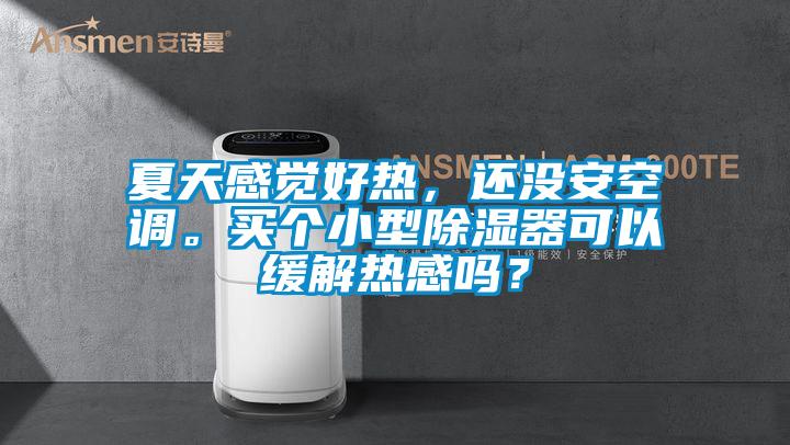 夏天感覺好熱,還沒安空調(diào)。買個小型除濕器可以緩解熱感嗎?