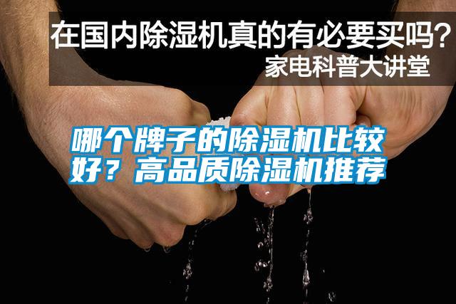 哪個(gè)牌子的除濕機(jī)比較好？高品質(zhì)除濕機(jī)推薦