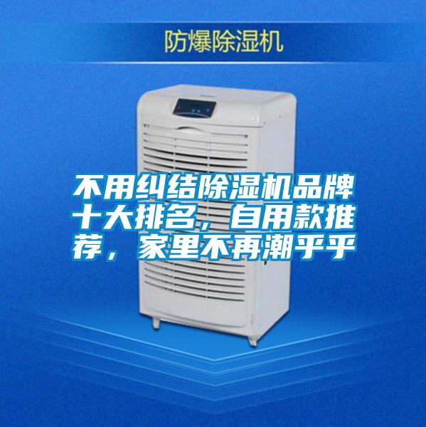 不用糾結除濕機品牌十大排名，自用款推薦，家里不再潮乎乎