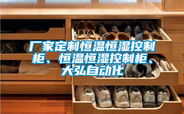 廠家定制恒溫恒濕控制柜、恒溫恒濕控制柜、大弘自動化
