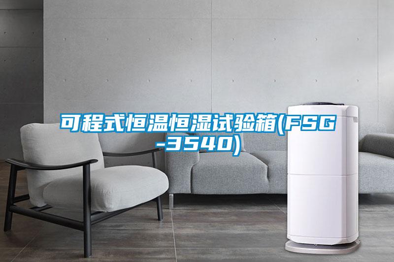 可程式恒溫恒濕試驗箱(FSG-3540)