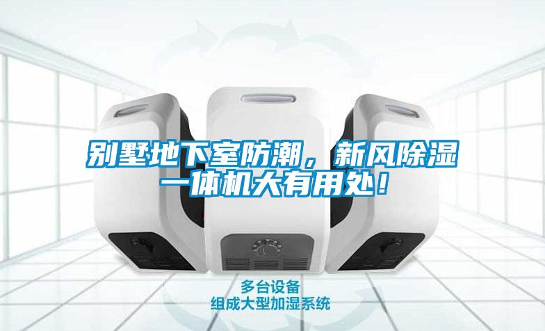 別墅地下室防潮，新風(fēng)除濕一體機(jī)大有用處！
