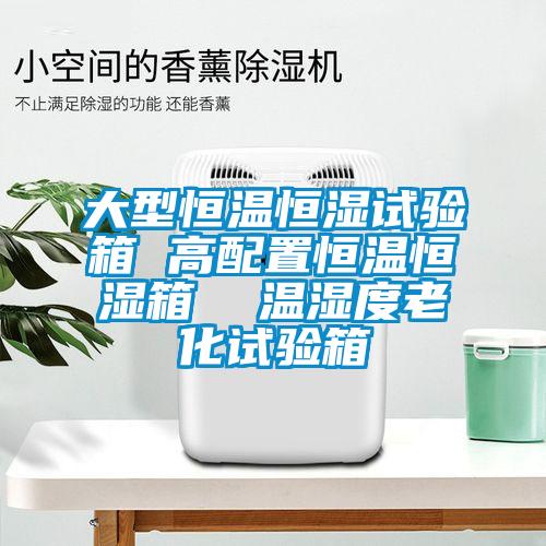 大型恒溫恒濕試驗箱 高配置恒溫恒濕箱 溫濕度老化試驗箱