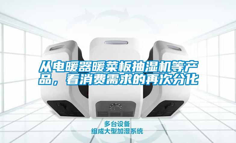 從電暖器暖菜板抽濕機等產品，看消費需求的再次分化