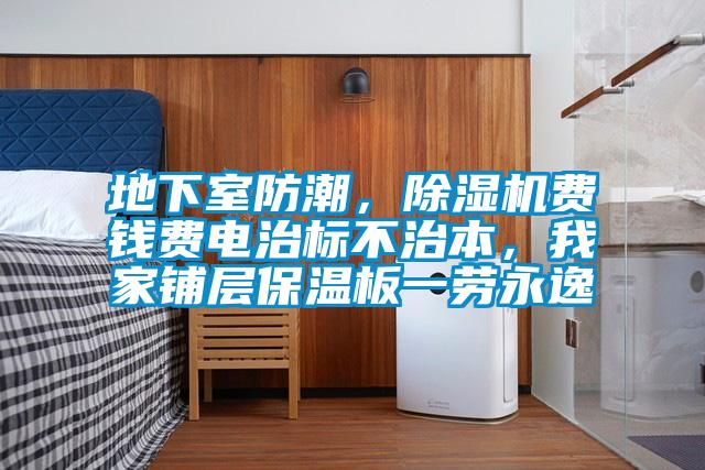 地下室防潮，除濕機費錢費電治標不治本，我家鋪層保溫板一勞永逸