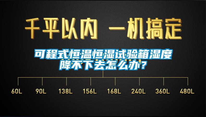 可程式恒溫恒濕試驗(yàn)箱濕度降不下去怎么辦？
