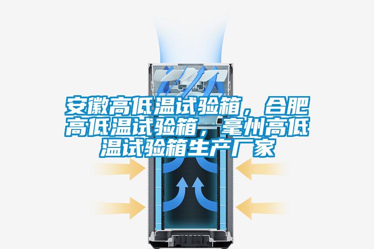 安徽高低溫試驗箱，合肥高低溫試驗箱，毫州高低溫試驗箱生產廠家