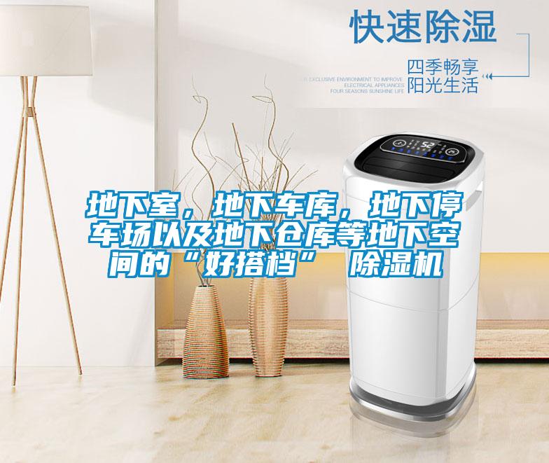 地下室，地下車庫，地下停車場以及地下倉庫等地下空間的“好搭檔” 除濕機