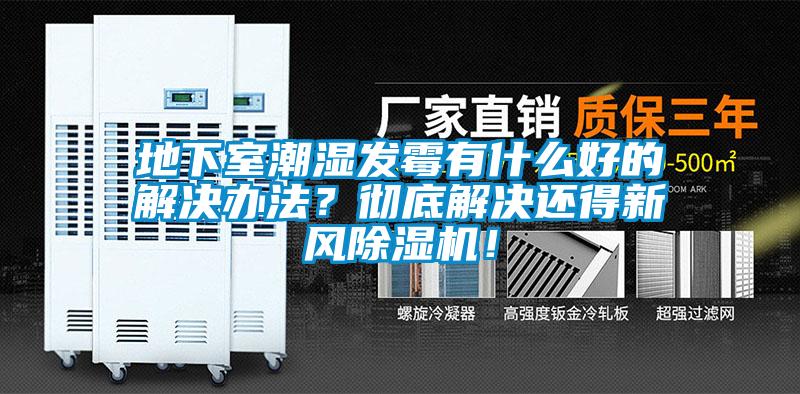 地下室潮濕發(fā)霉有什么好的解決辦法？徹底解決還得新風(fēng)除濕機(jī)！