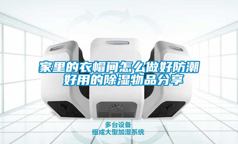 家里的衣帽間怎么做好防潮 好用的除濕物品分享