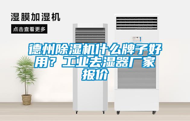 德州除濕機什么牌子好用？工業去濕器廠家報價