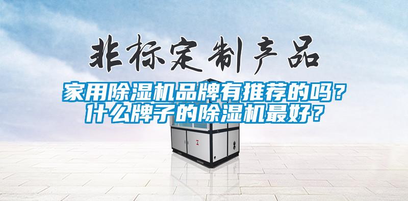 家用除濕機(jī)品牌有推薦的嗎？什么牌子的除濕機(jī)最好？