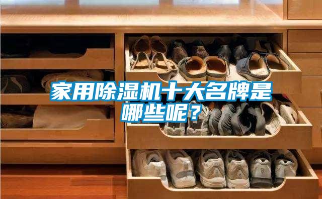 家用除濕機十大名牌是哪些呢?