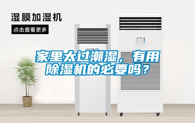 家里太過潮濕,有用除濕機(jī)的必要嗎?