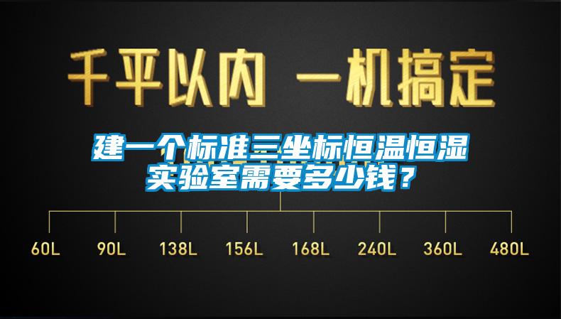 建一個(gè)標(biāo)準(zhǔn)三坐標(biāo)恒溫恒濕實(shí)驗(yàn)室需要多少錢(qián)？