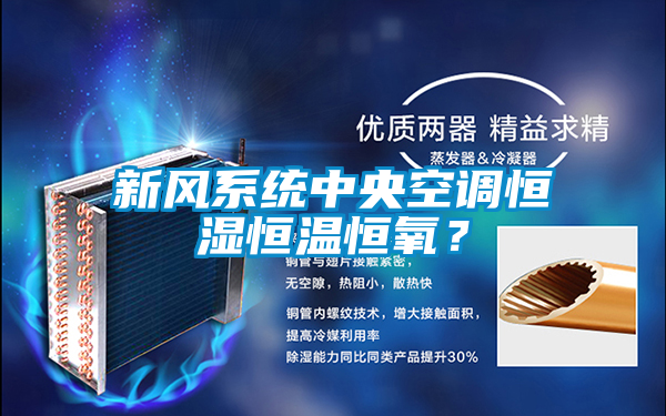 新風系統(tǒng)中央空調(diào)恒濕恒溫恒氧？