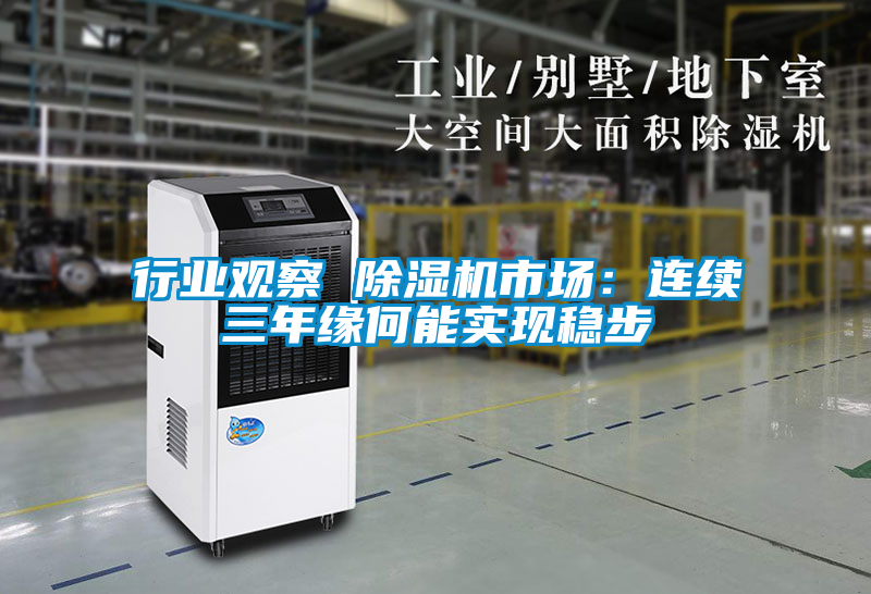 行業(yè)觀察 除濕機市場:連續(xù)三年緣何能實現(xiàn)穩(wěn)步