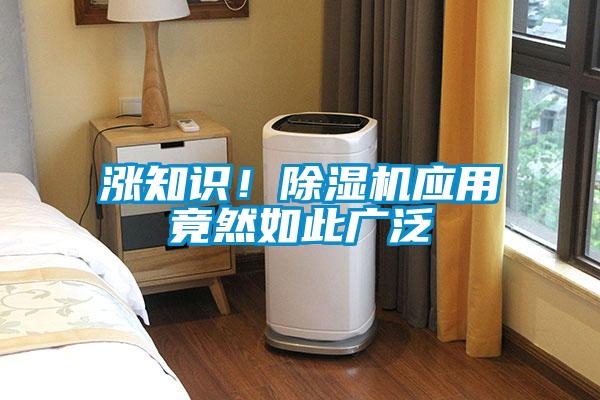 漲知識！除濕機應用竟然如此廣泛