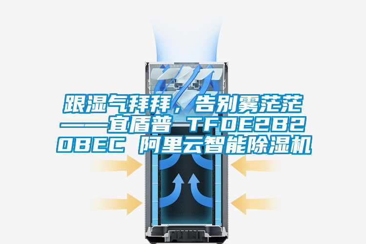 跟濕氣拜拜，告別霧茫?！硕芷?TFDE2B20BEC 阿里云智能除濕機(jī)