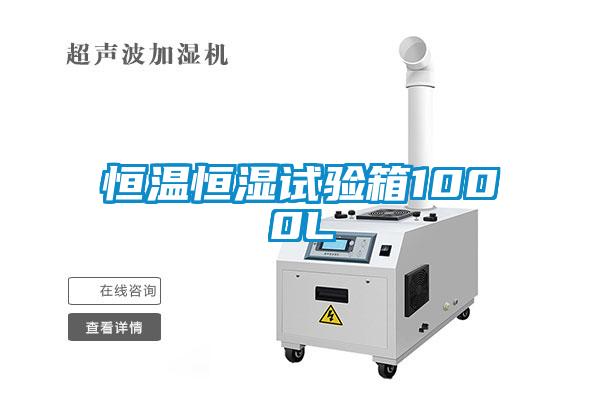 恒溫恒濕試驗箱1000L