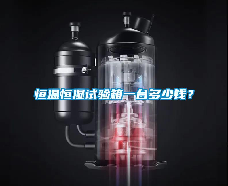 恒溫恒濕試驗箱一臺多少錢？