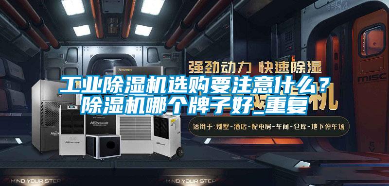 工業(yè)除濕機(jī)選購要注意什么？除濕機(jī)哪個牌子好_重復(fù)