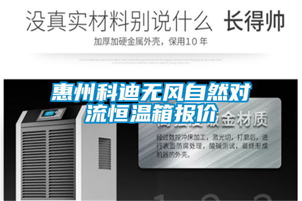 惠州科迪無風(fēng)自然對流恒溫箱報價