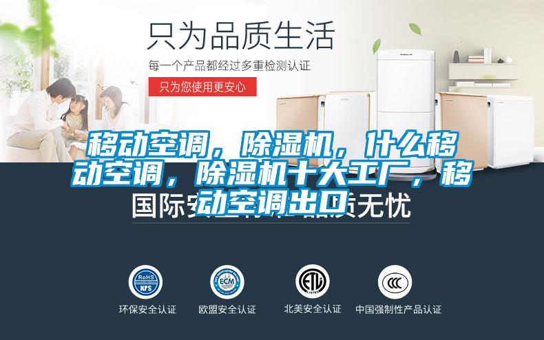 移動空調(diào)，除濕機，什么移動空調(diào)，除濕機十大工廠，移動空調(diào)出口
