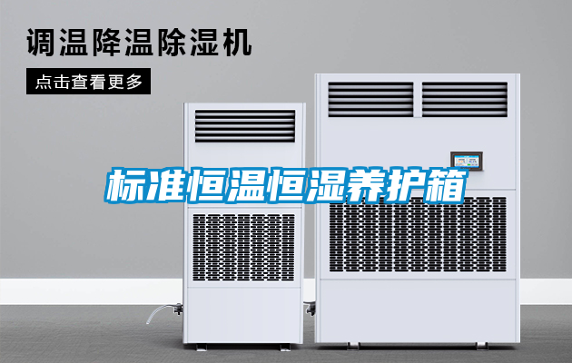 標準恒溫恒濕養護箱