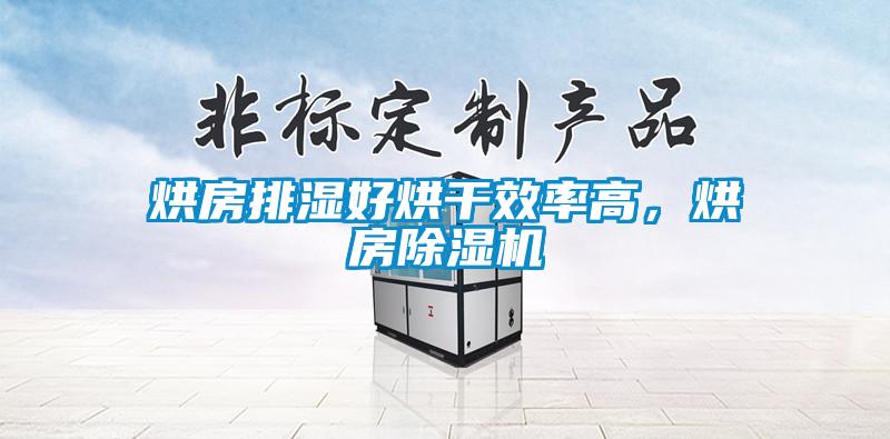 烘房排濕好烘干效率高，烘房除濕機